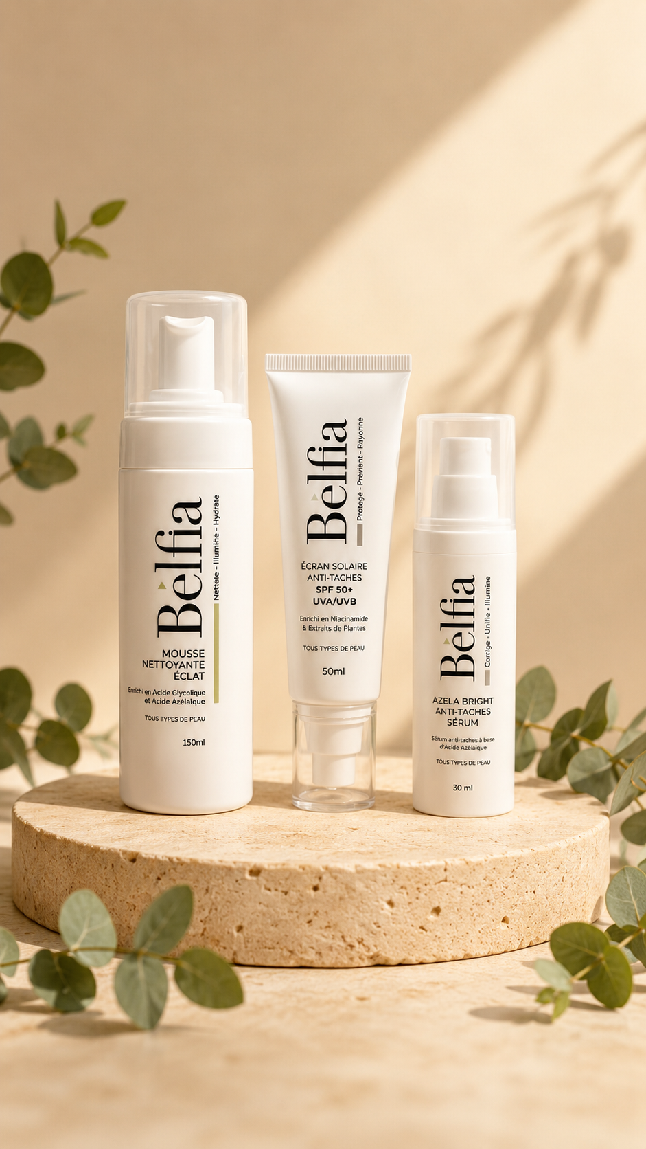 Pack Lancement Belfia : 3 produits